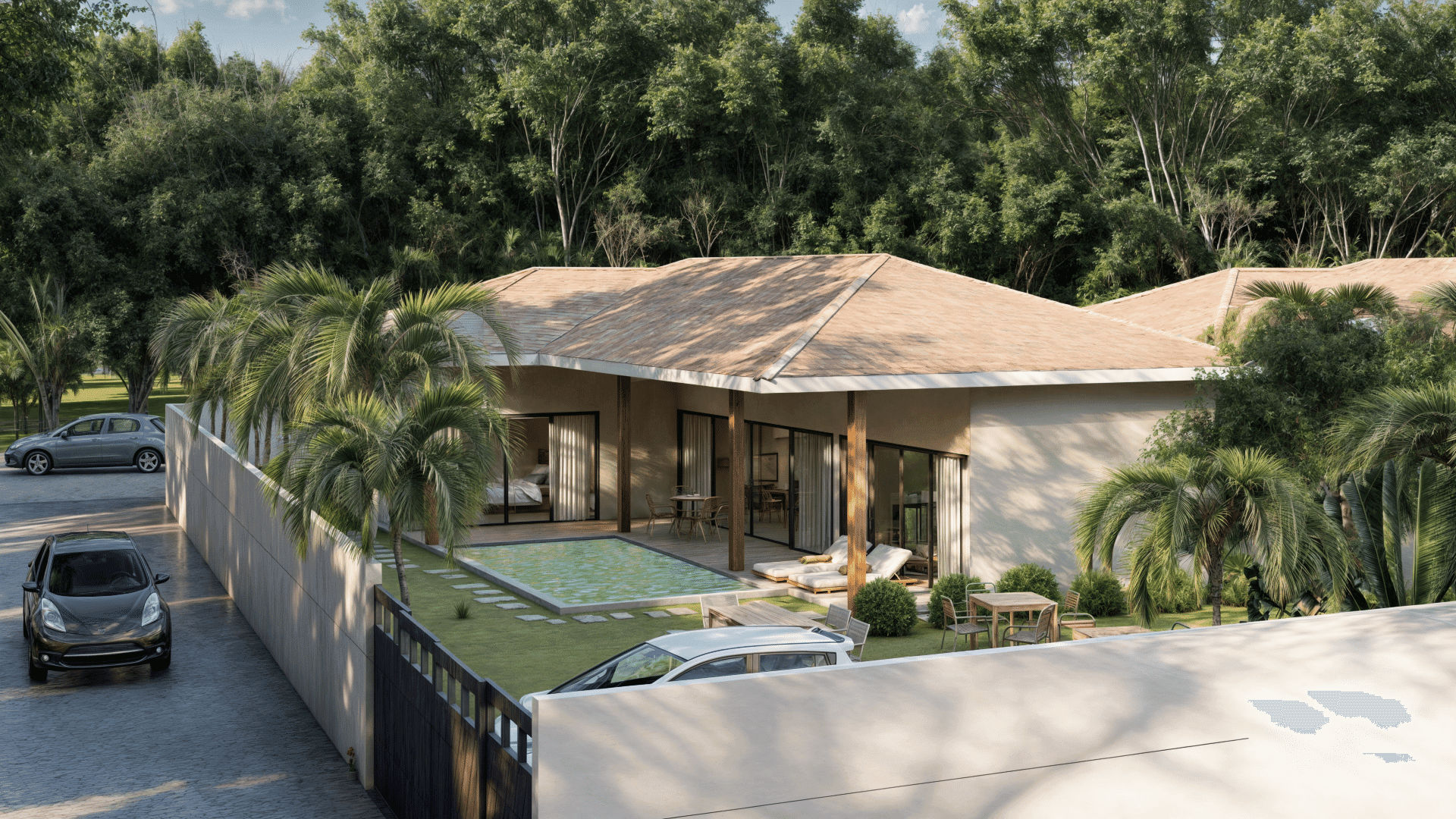 Taling Ngam Serenity Villas 3 min from the sea